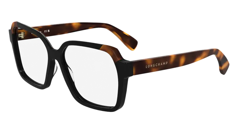 LONGCHAMP Donna LO2763 011 Montature da vista Acetato Nero  Squadrata Normale