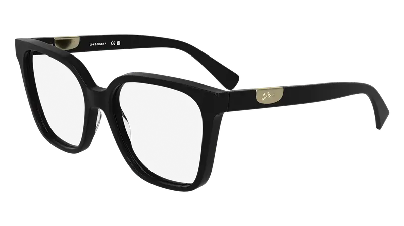 LONGCHAMP Donna LO2765 001 Montature da vista Acetato Nero  Squadrata Normale