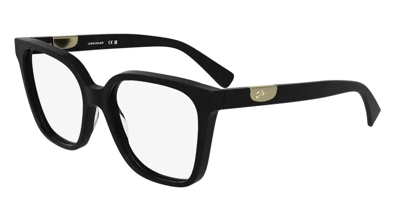 Donna LO2765 001 Montature da vista Acetato Nero Squadrata Normale