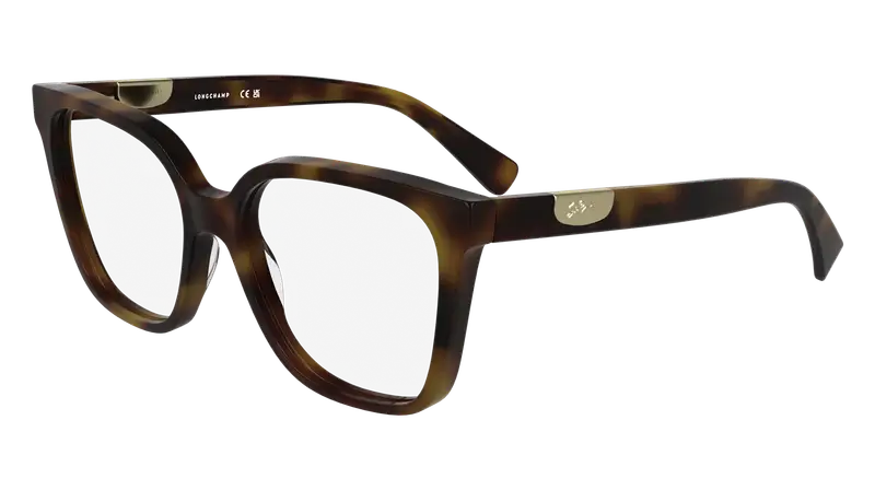 LONGCHAMP Donna LO2765 230 Montature da vista Acetato Havana  Squadrata Normale