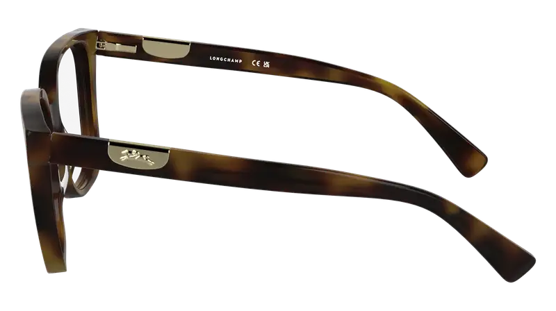 LONGCHAMP Donna LO2765 230 Montature da vista Acetato Havana Squadrata Normale miniatura 2