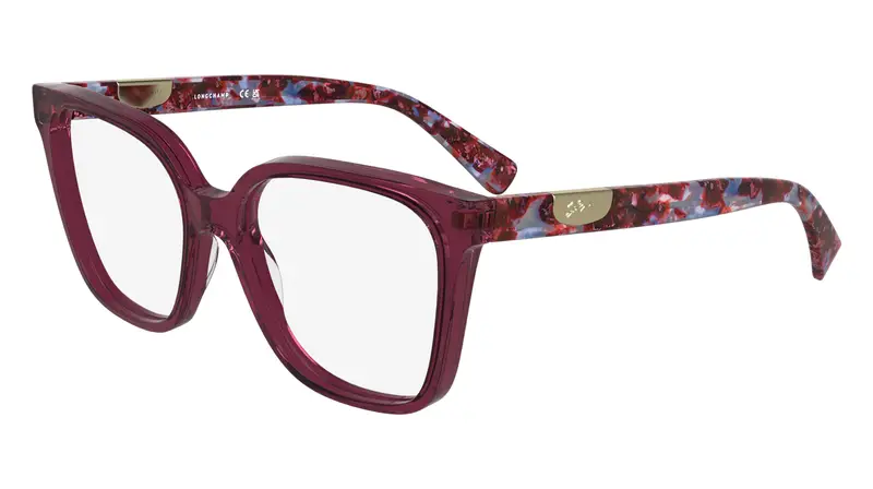 Donna LO2765 500 Montature da vista Acetato Viola Squadrata Normale