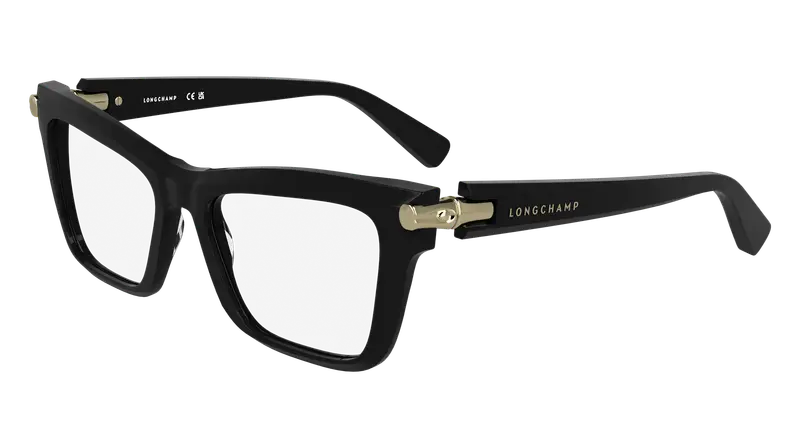 LONGCHAMP Donna LO2766 001 Montature da vista Acetato Nero  Cat Eye Normale