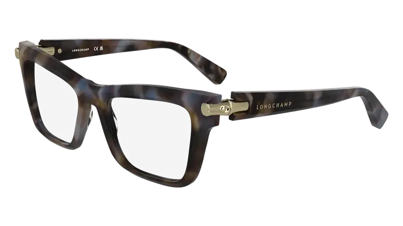 LONGCHAMP Donna LO2766 430 Montature da vista Acetato Havana  Cat Eye Normale