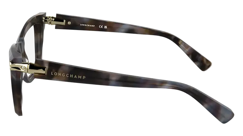 LONGCHAMP Donna LO2766 430 Montature da vista Acetato Havana Cat Eye Normale miniatura 2