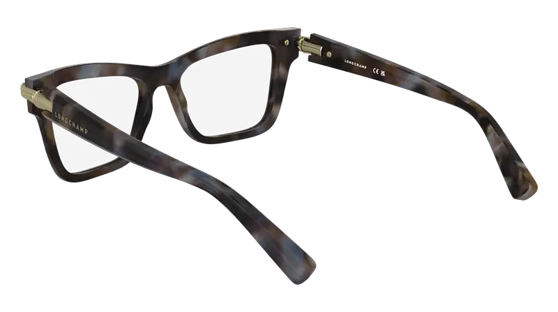 LONGCHAMP Donna LO2766 430 Montature da vista Acetato Havana Cat Eye Normale miniatura 3