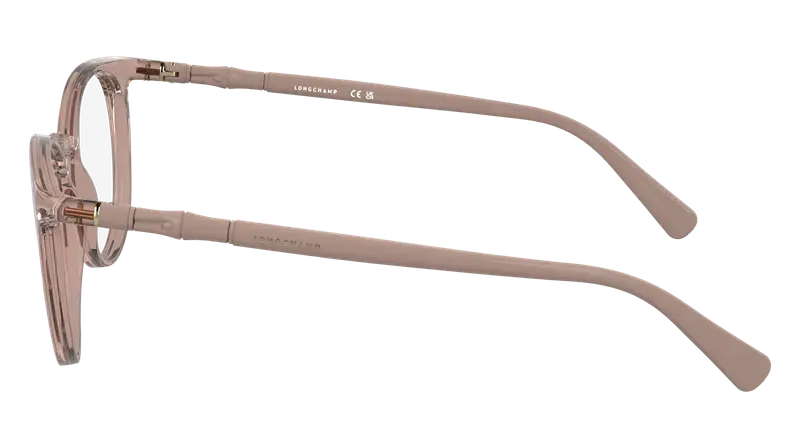 LONGCHAMP Donna LO2768 610 Montature da vista Bio-iniettato Rosa Rotonda Normale miniatura 2