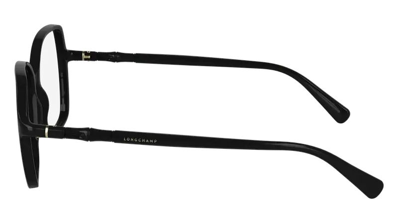LONGCHAMP Donna LO2769 001 Montature da vista Bio-iniettato Nero Rotonda Normale miniatura 2