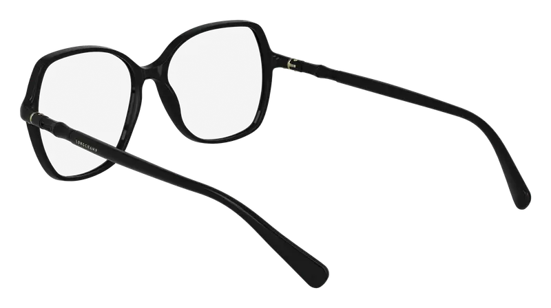 LONGCHAMP Donna LO2769 001 Montature da vista Bio-iniettato Nero Rotonda Normale miniatura 3