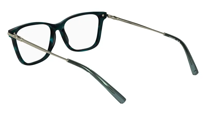 LONGCHAMP Donna LO2772 427 Montature da vista Acetato Petrolio Squadrata Normale miniatura 3