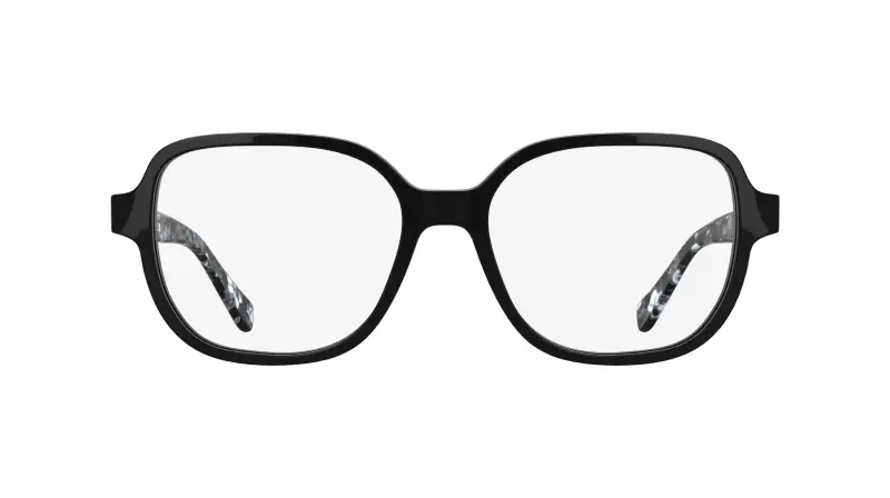 Donna LO2784 001 Montature da vista Acetato Nero Squadrata Normale miniatura 2