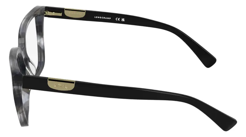 Donna LO2785 036 Montature da vista Acetato Grigio Cat Eye Normale miniatura 3