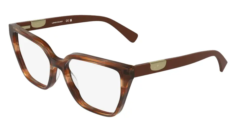 Donna LO2785 211 Montature da vista Acetato Marrone Cat Eye Normale