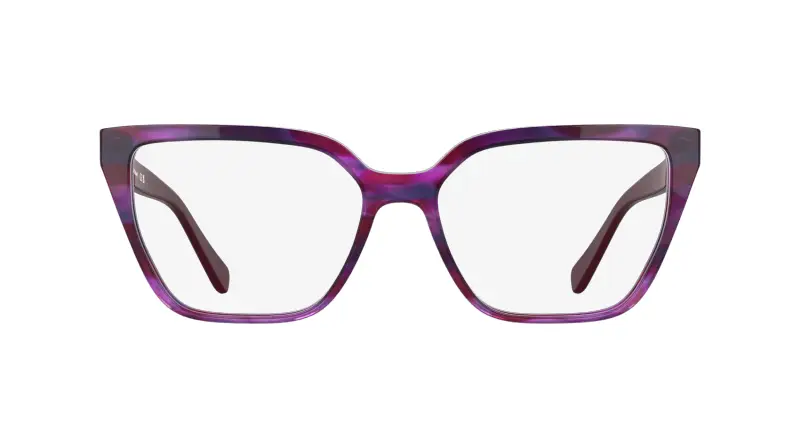 Donna LO2785 605 Montature da vista Acetato Rosso Cat Eye Normale miniatura 2