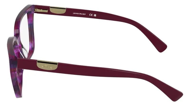 Donna LO2785 605 Montature da vista Acetato Rosso Cat Eye Normale miniatura 3