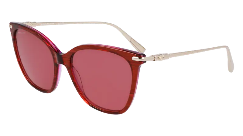 Longchamp Occhiali da sole Donna Rosso 885006