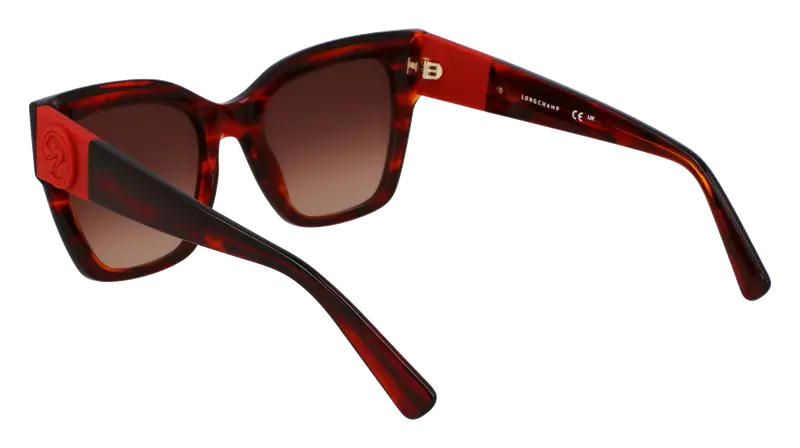 Longchamp Occhiali da sole Donna Rosso 885249 miniatura 3