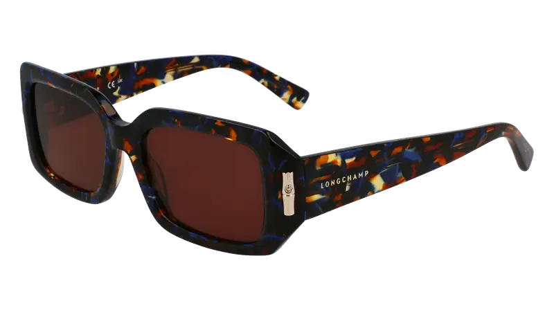Longchamp Occhiali da sole Donna Blu 885378