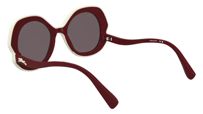 Longchamp Occhiali da sole Donna Bordeaux 885352 miniatura 3