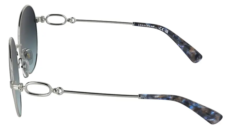 Longchamp Occhiali da sole Donna Argento 4324694 miniatura 3