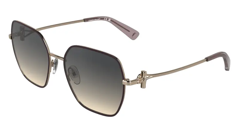 Donna LONGCHAMP LO190S 773 Occhiali da sole Metallo Squadrata Normale