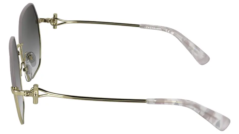 Longchamp Occhiali da sole Donna Oro 4311943 miniatura 3