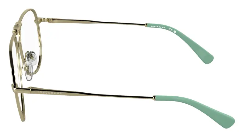 Donna LONGCHAMP LO2187 714 Montature da vista Metallo Oro Pilot Normale miniatura 3