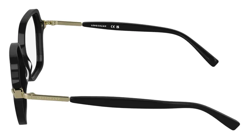 Donna LONGCHAMP LO2782 001 Montature da vista Acetato Nero Squadrata Normale miniatura 3