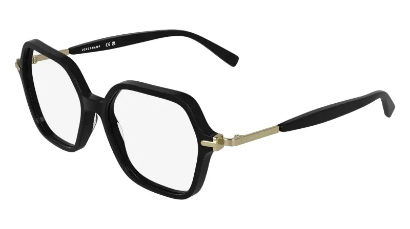 Donna LONGCHAMP LO2782 001 Montature da vista Acetato Nero Squadrata Normale