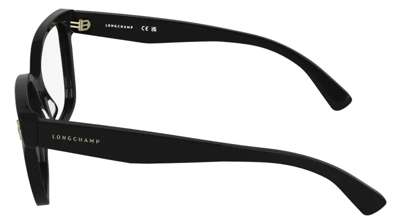 Donna LONGCHAMP LO2793 001 Montature da vista Acetato Nero Squadrata Normale miniatura 3