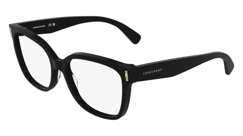 Donna LONGCHAMP LO2793 001 Montature da vista Acetato Nero Squadrata Normale