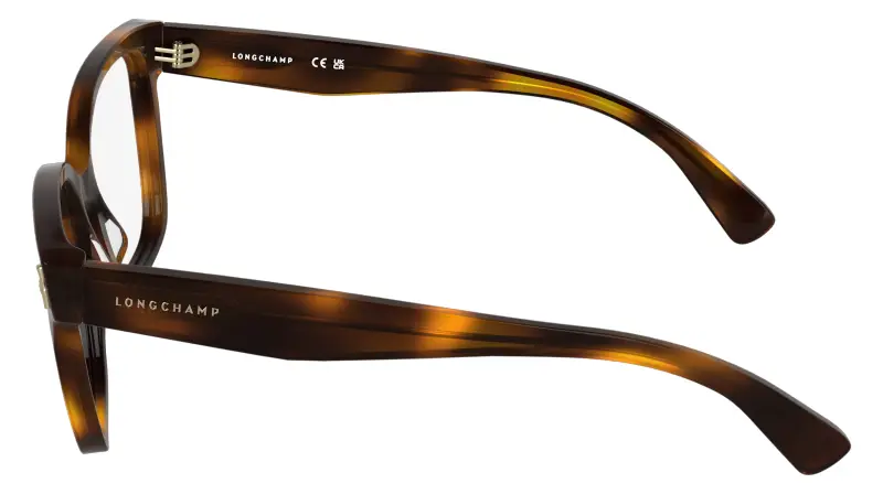 Donna LONGCHAMP LO2793 230 Montature da vista Acetato Havana Squadrata Normale miniatura 3