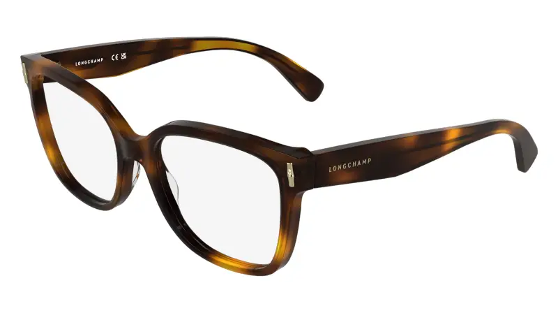 Donna LONGCHAMP LO2793 230 Montature da vista Acetato Havana Squadrata Normale