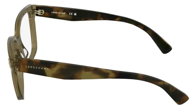 Donna LONGCHAMP LO2793 319 Montature da vista Acetato Verde Squadrata Normale miniatura 3