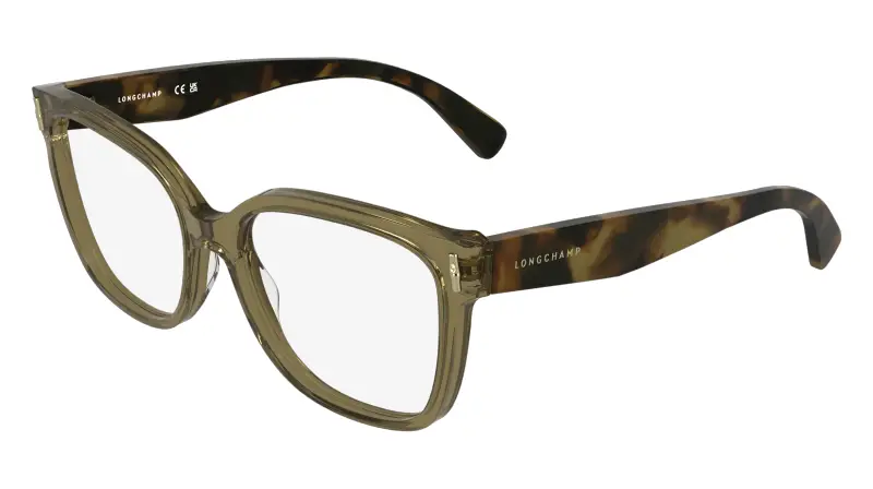 Donna LONGCHAMP LO2793 319 Montature da vista Acetato Verde Squadrata Normale