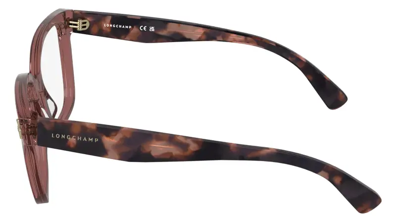 Donna LONGCHAMP LO2793 612 Montature da vista Acetato Rosa Squadrata Normale miniatura 3