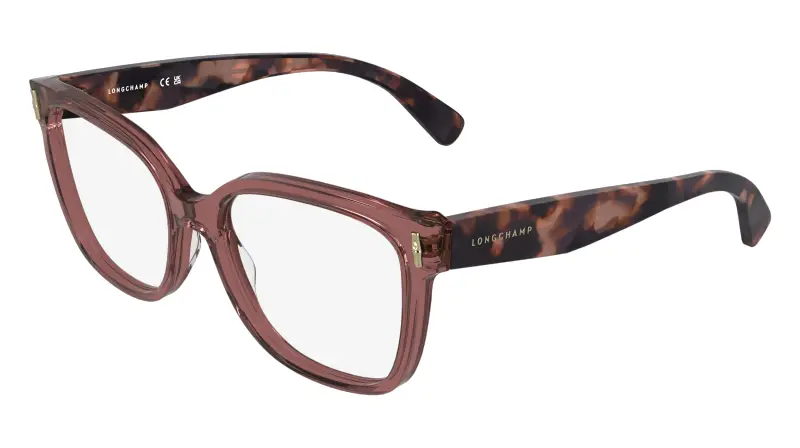 Donna LONGCHAMP LO2793 612 Montature da vista Acetato Rosa Squadrata Normale