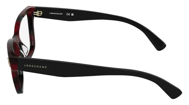 Donna LONGCHAMP LO2794 640 Montature da vista Acetato Havana Squadrata Normale miniatura 3