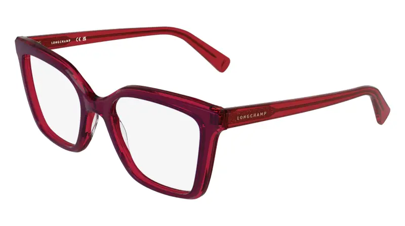 Donna LONGCHAMP LO2795 504 Montature da vista Acetato Viola Squadrata Normale