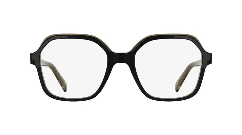 Donna LONGCHAMP LO2796 015 Montature da vista Acetato Nero Squadrata Normale miniatura 2