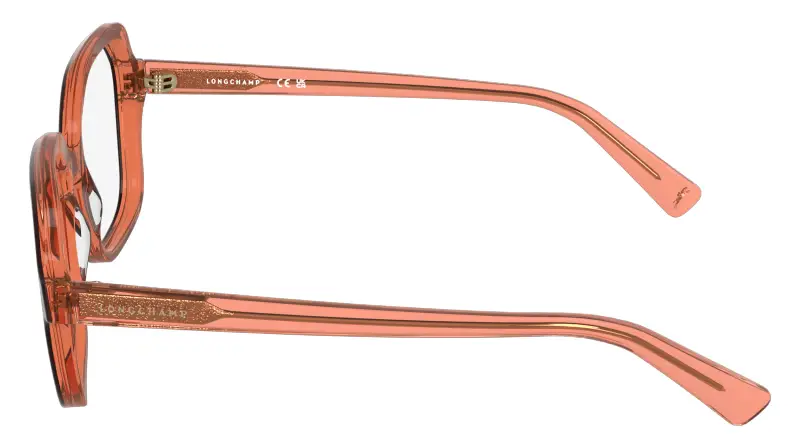 Donna LONGCHAMP LO2796 203 Montature da vista Acetato Marrone Squadrata Normale miniatura 3