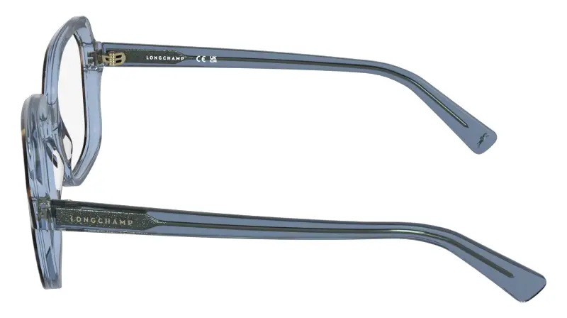 Donna LONGCHAMP LO2796 439 Montature da vista Acetato Azzurro Squadrata Normale miniatura 3