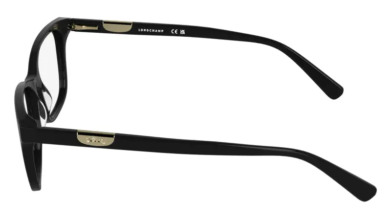 Donna LONGCHAMP LO2797 001 Montature da vista Acetato Nero Squadrata Normale miniatura 3