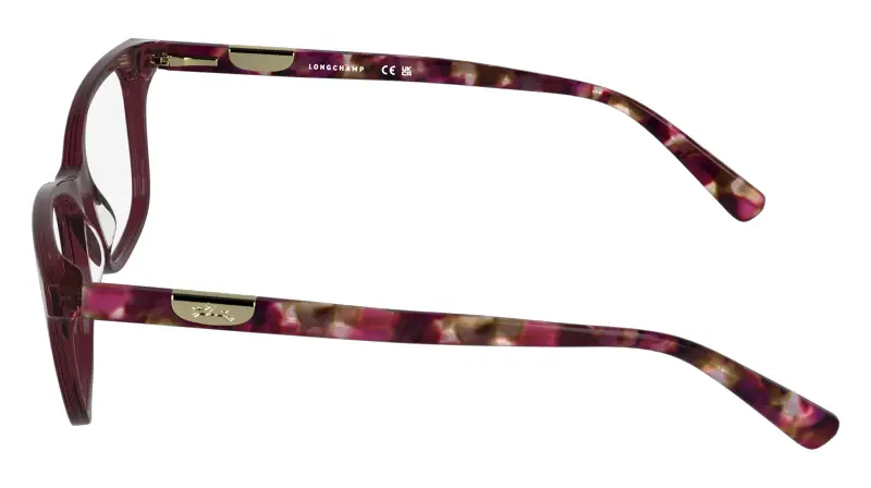Donna LONGCHAMP LO2797 609 Montature da vista Acetato Viola Squadrata Normale miniatura 3