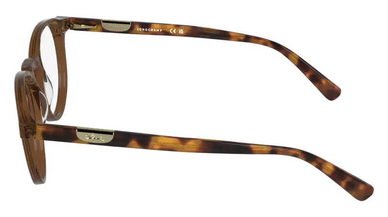 Donna LONGCHAMP LO2798 200 Montature da vista Acetato Marrone Geometrica Normale miniatura 3