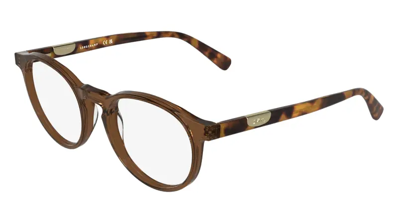 Donna LONGCHAMP LO2798 200 Montature da vista Acetato Marrone Geometrica Normale