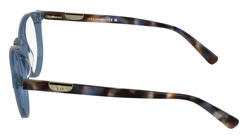 Donna LONGCHAMP LO2798 404 Montature da vista Acetato Blu Geometrica Normale miniatura 3