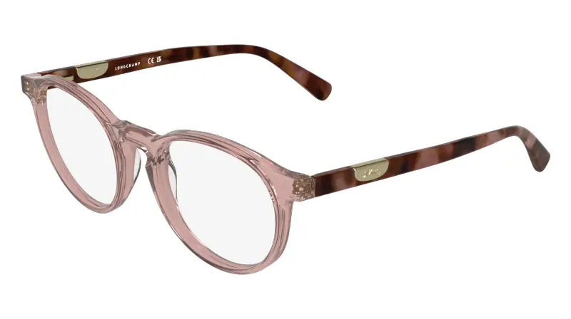 Donna LONGCHAMP LO2798 610 Montature da vista Acetato Rosa Geometrica Normale