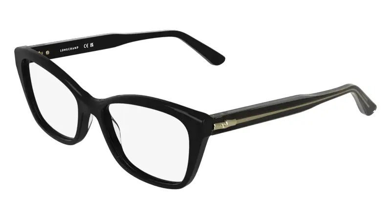 Donna LONGCHAMP LO2799 001 Montature da vista Acetato Nero Squadrata Normale