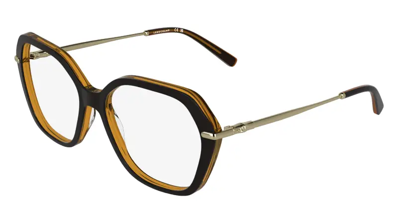 Donna LONGCHAMP LO2800 014 Montature da vista Acetato Nero Squadrata Normale